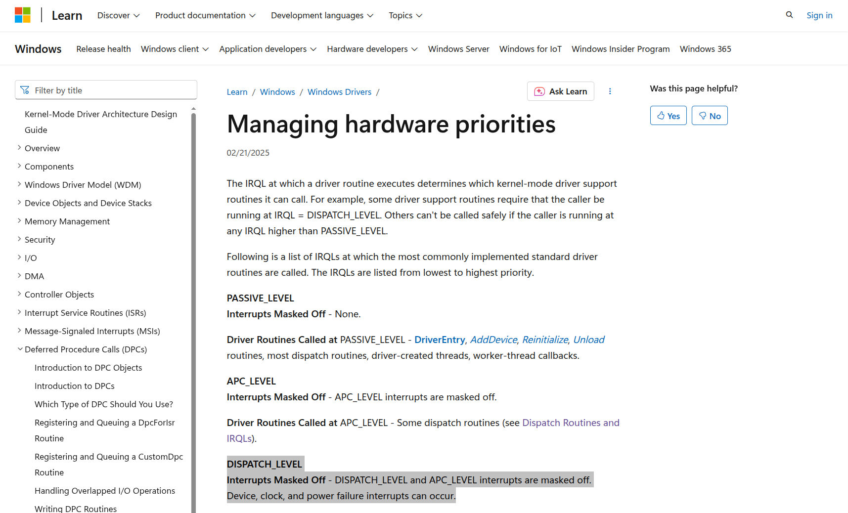 Microsoft API