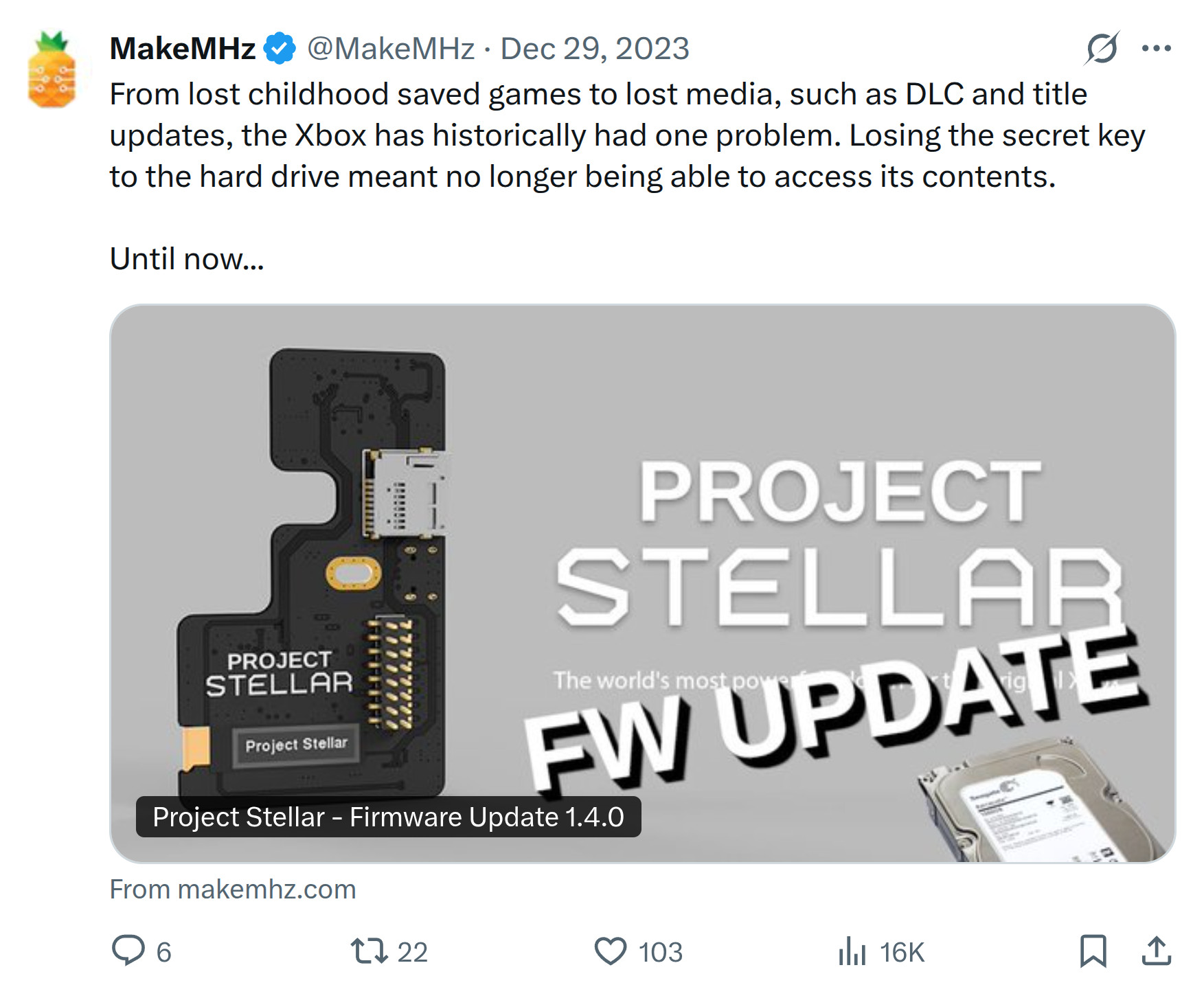 Twitter Post